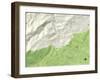 Political Map of Gatlinburg, TN-null-Framed Art Print