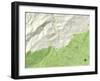 Political Map of Gatlinburg, TN-null-Framed Art Print