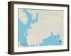 Political Map of Granite Shoals, TX-null-Framed Art Print