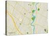 Political Map of Hackensack, NJ-null-Stretched Canvas