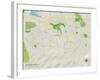 Political Map of Highlands Ranch, CO-null-Framed Art Print