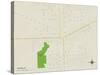 Political Map of Hilton, NY-null-Stretched Canvas