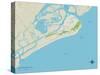 Political Map of Isle of Palms, SC-null-Stretched Canvas