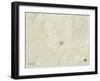 Political Map of Jackson, AL-null-Framed Art Print