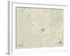 Political Map of Jackson, AL-null-Framed Art Print