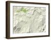 Political Map of Jamul, CA-null-Framed Art Print