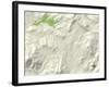 Political Map of Jamul, CA-null-Framed Art Print