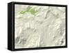 Political Map of Jamul, CA-null-Framed Stretched Canvas