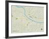 Political Map of Jefferson City, MO-null-Framed Art Print