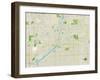 Political Map of Joliet, IL-null-Framed Art Print