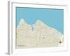 Political Map of Keansburg, NJ-null-Framed Art Print