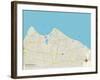 Political Map of Keansburg, NJ-null-Framed Art Print