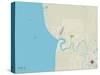 Political Map of Kenai, AK-null-Stretched Canvas