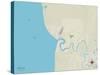 Political Map of Kenai, AK-null-Stretched Canvas