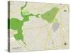 Political Map of Kenilworth, NJ-null-Stretched Canvas