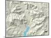 Political Map of Kernville, CA-null-Mounted Art Print