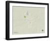 Political Map of Kingman, KS-null-Framed Art Print