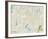 Political Map of Kinnelon, NJ-null-Framed Art Print