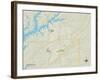 Political Map of La Grange, GA-null-Framed Art Print