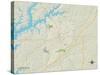 Political Map of La Grange, GA-null-Stretched Canvas