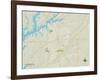 Political Map of La Grange, GA-null-Framed Art Print