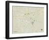 Political Map of Lafayette, LA-null-Framed Art Print