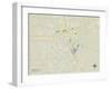 Political Map of Lafayette, LA-null-Framed Art Print