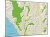 Political Map of Laguna Niguel, CA-null-Mounted Art Print