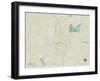 Political Map of Laredo, TX-null-Framed Art Print