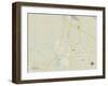 Political Map of Lathrop, CA-null-Framed Art Print