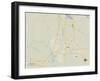 Political Map of Lathrop, CA-null-Framed Art Print