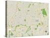 Political Map of Leawood, KS-null-Stretched Canvas