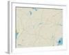 Political Map of Lee, NH-null-Framed Art Print