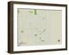 Political Map of Lehigh Acres, FL-null-Framed Art Print