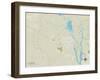 Political Map of Leland, NC-null-Framed Art Print