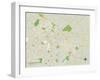 Political Map of Lexington-Fayette, KY-null-Framed Art Print