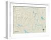 Political Map of Limington, ME-null-Framed Art Print