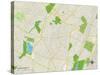 Political Map of Livingston, NJ-null-Stretched Canvas