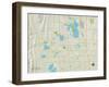 Political Map of Loveland, CO-null-Framed Art Print