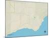 Political Map of Manistique, MI-null-Mounted Art Print