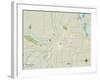 Political Map of Mankato, MN-null-Framed Art Print