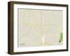 Political Map of Marlton, NJ-null-Framed Art Print