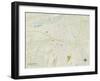 Political Map of McAlester, OK-null-Framed Art Print