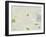 Political Map of McCook, NE-null-Framed Art Print