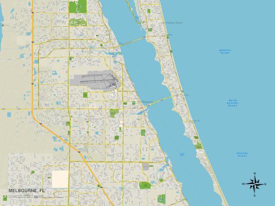 Where Is Melbourne Florida On A Map Melbourne Florida Things You Need