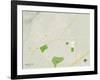 Political Map of Miles City, MT-null-Framed Art Print