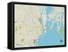 Political Map of Mobile, AL-null-Framed Stretched Canvas