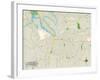 Political Map of Montgomery, AL-null-Framed Art Print