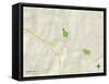 Political Map of Montpelier, VT-null-Framed Stretched Canvas