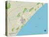 Political Map of Myrtle Beach, SC-null-Stretched Canvas